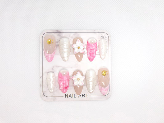 Dreamy 3D Shell 🐚🌸